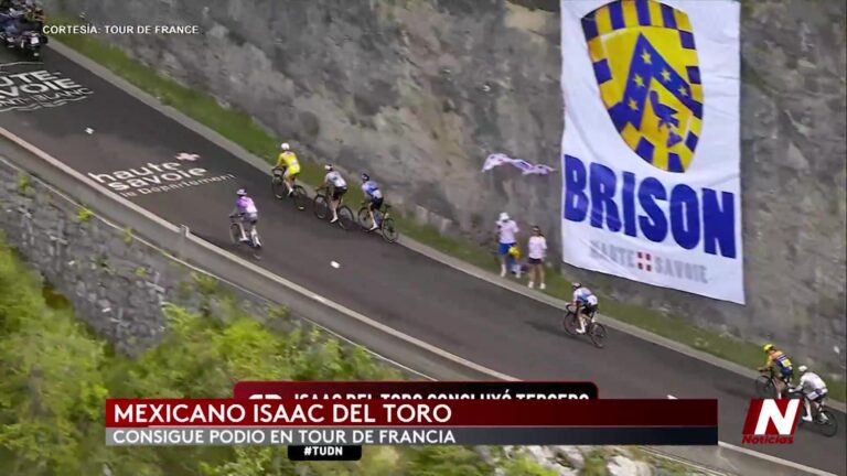 Isaac Del Toro Logra Cuarto Podio En El Tour De Francia 2026