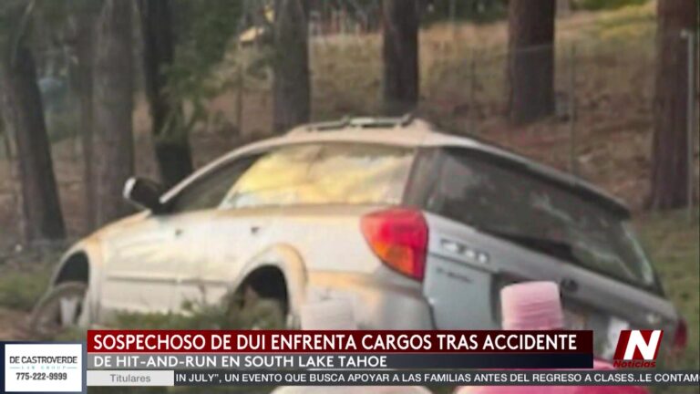 Conductor Enfrenta Cargos Por DUI Y Huir Tras Accidente En South Lake Tahoe DUI