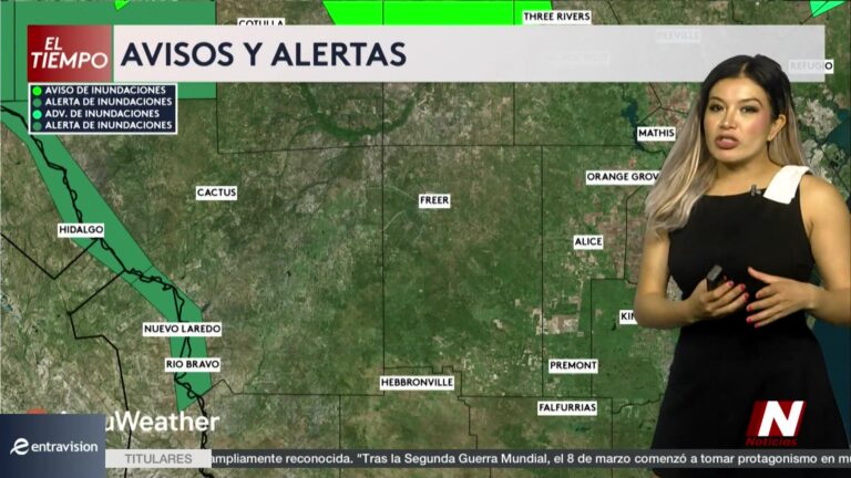 Pronóstico Laredo: continúan las lluvias y la alerta de inundaciones en el sur de Texas