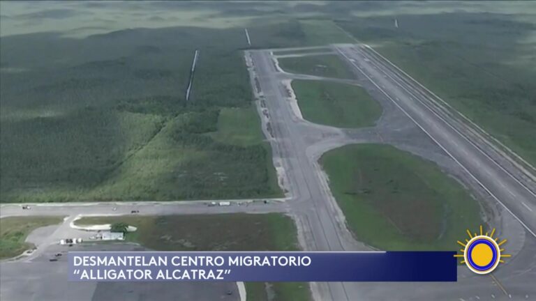 Centro de detención migratoria en Florida es desmantelado tras polémica y demandas