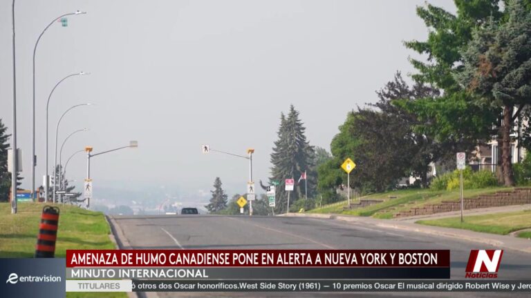 Humo de incendios forestales en Canadá empeora la calidad del aire en EE.UU. y activa alerta sanitaria