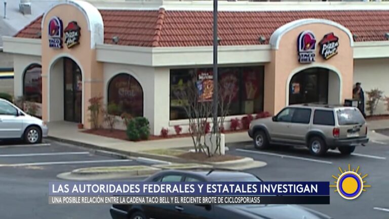 Brote de ciclosporiasis vinculado a Taco Bell pone en alerta a las autoridades de salud