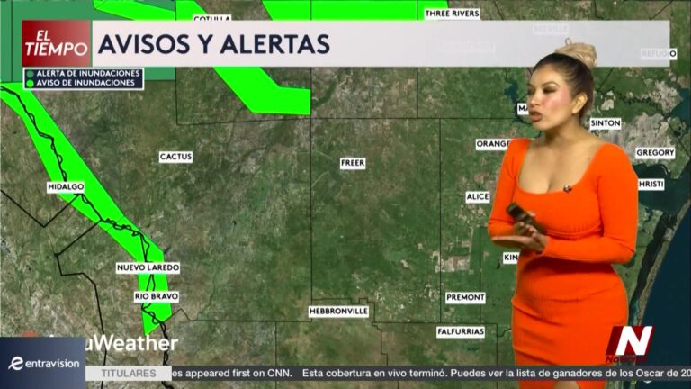 Alerta de inundación sigue vigente en Laredo y el centro de Texas por lluvias y riesgo de crecidas