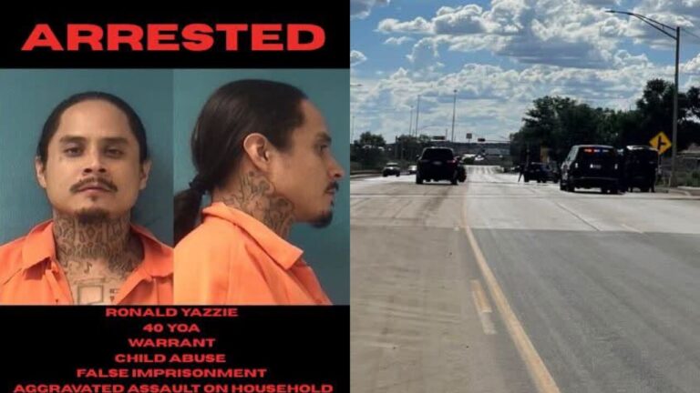 Detienen a hombre atrincherado en Gallup tras operativo policial y cierres viales