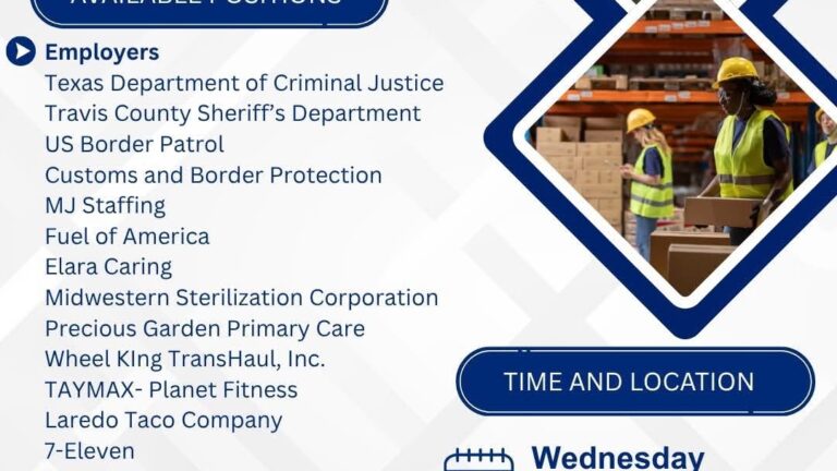 Feria de Empleo reúne a empresas y agencias en Laredo