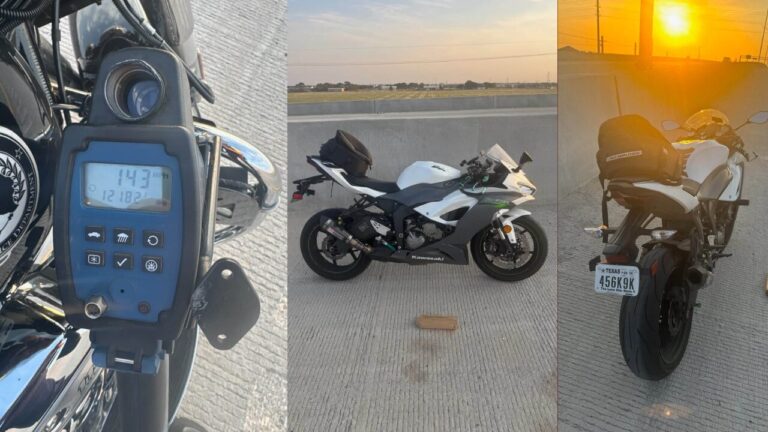Arrestan a motociclista por conducir a 143 mph en Lubbock