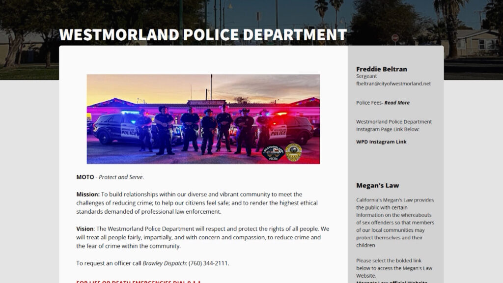 Suspenden a jefe y mayoría de policías de Westmorland por investigación sobre presuntas irregularidades