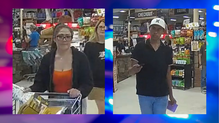 Buscan a pareja acusada de utilizar el mismo engaño para robar en dos tiendas
