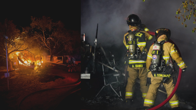 Incendio en Casa Rodante en Lubbock Deja Una Persona Herida