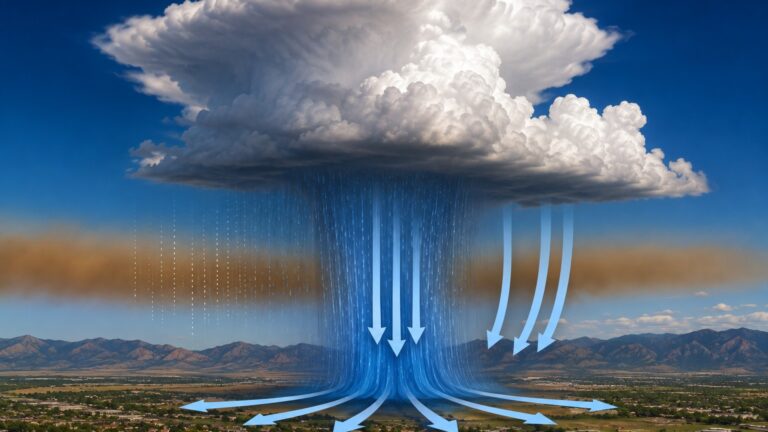 Poca lluvia, pero fuertes vientos: el peligro oculto de algunas tormentas en Colorado