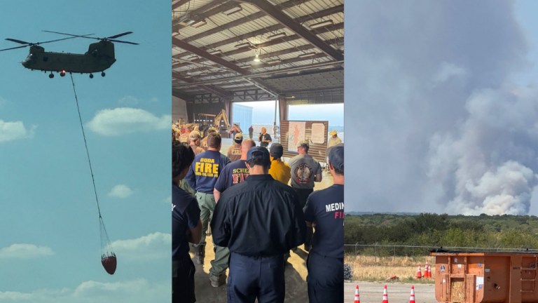 Despliegan a mariscal de incendios de Midland tras siniestro forestal en Palo Pinto