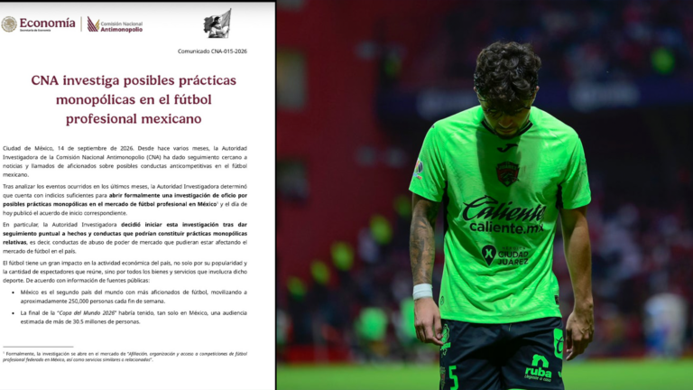 Investigan a la Liga MX por posibles posibles prácticas monopólicas