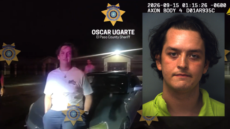 Arrestan a hombre de El Paso por hacer “trompos” en estacionamiento de centro comercial