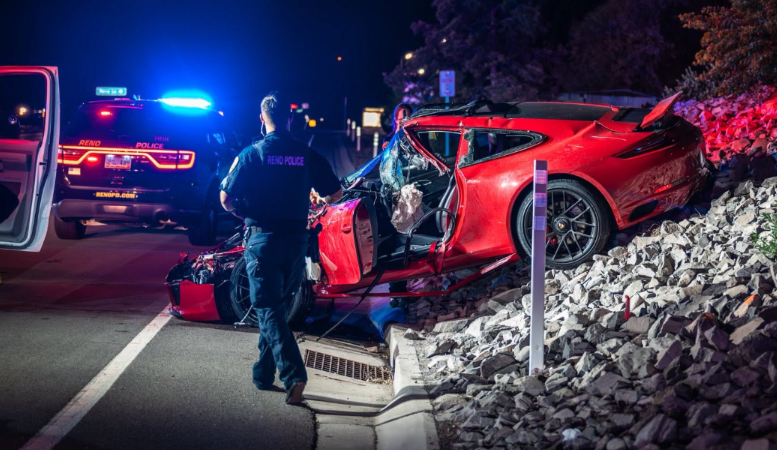 Carreras callejeras en Reno provocan accidente con 8 heridos sin arrestos tras tres meses