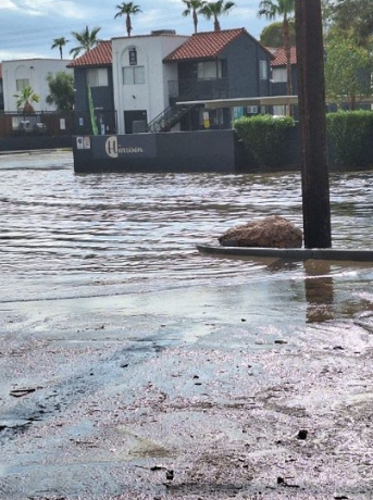 Alerta por inundaciones amenazan el Valle de Las Vegas este fin de semana tras el avance de la tormenta Rachel